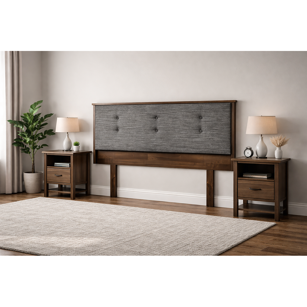Set de Muebles Duero Grafito 2 Plazas