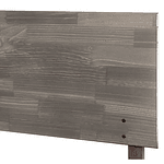 Respaldo Rosen Tabor Grafito 2 Plazas