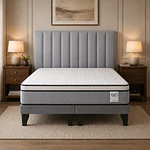 Cama Europea Infinity Plus + Respaldo King