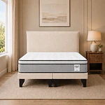 Cama Europea Infinity Plus + Respaldo King