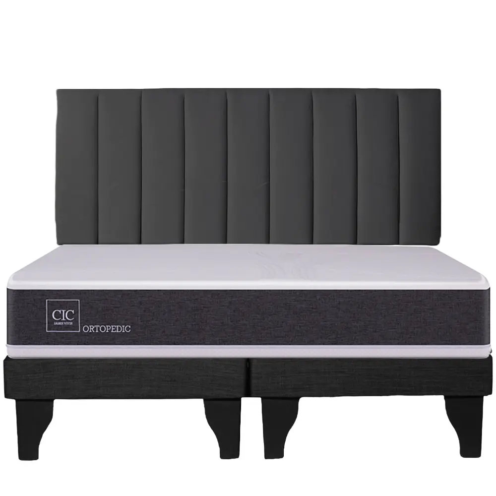 Cama Europea Cic Ortopedic 2 Plazas