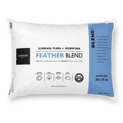Almohada Cannon Feather Blend 50x70