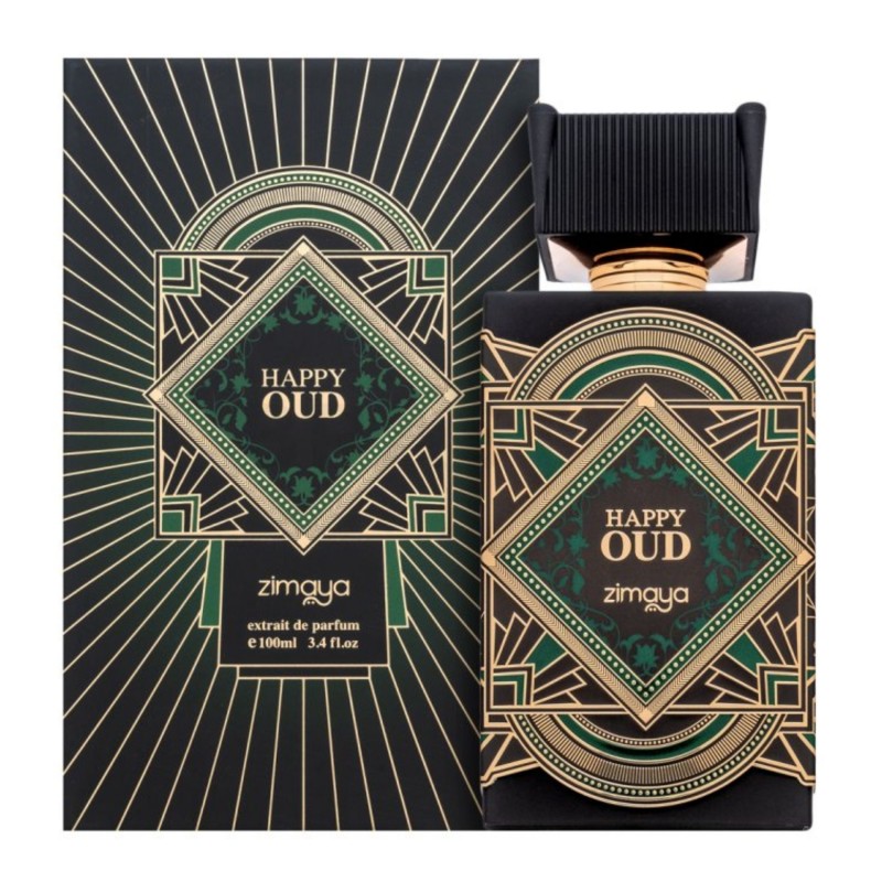 Perfume Árabe Zimaya Happy Oud Extrait de Parfum 100 ML