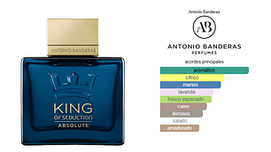 KING OF SEDUCTION ABSOLUTE 200 ML EDT ANTONIO BANDERAS 