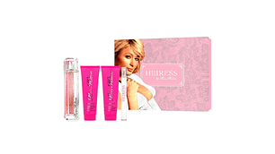 HEIRESS 100 ML + 10 ML EDP + BL 90ML + SG 90ML SET 100 ML EDP PARIS HILTON