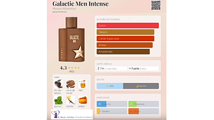 GALACTIC MEN INTENSE 100 ML EDP MAISON ALHAMBRA 