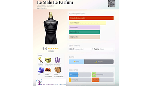 LE MALE LE PARFUM INTENSE 125 ML EDP JEAN PAUL GAULTIER