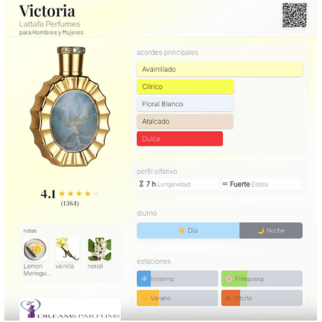 VICTORIA 100 ML EDP LATTAFA  2