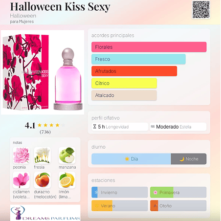 HALLOWEEN KISS SEXY 100 ML EDT JESUS DEL POZO 2