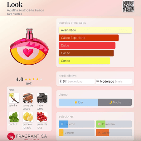 LOOK 80 ML EDT AGATHA RUIZ DE LA PRADA  2
