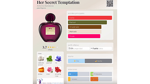 HER SECRET TEMPTATION 80 ML EDT ANTONIO BANDERAS