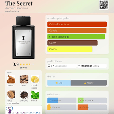 THE SECRET 100 ML EDT ANTONIO BANDERAS  2