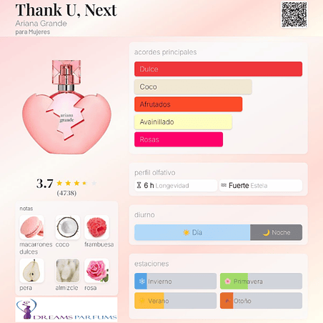 THANK U NEXT TESTER 100 ML EDP SIN TAPA ARIANA GRANDE  2