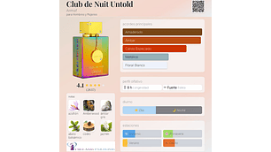 CLUB DE NUIT UNTOLD 105 ML EDP ARMAF 