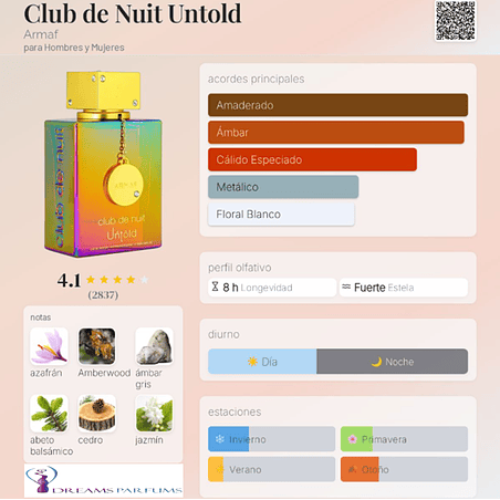 CLUB DE NUIT UNTOLD 105 ML EDP ARMAF  2