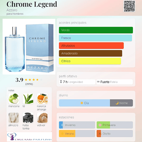 CHROME LEGEND 125 ML EDT AZZARO 2