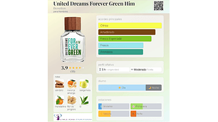 UNITED DREAMS FOREVER GREEN HIM 100 ML EDT BENETTON