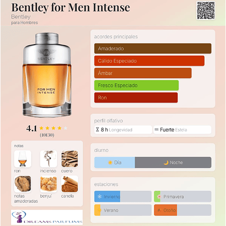 BENTLEY INTENSE 100 ML EDP BENTLEY 2