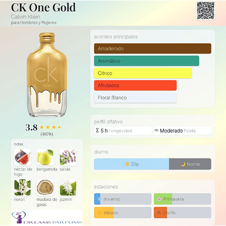 CK ONE GOLD 100 ML EDT CALVIN KLEIN 2