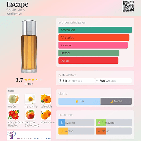 ESCAPE 100 ML EDP CALVIN KLEIN 2