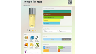 ESCAPE FOR MEN 100 ML EDT CALVIN KLEIN