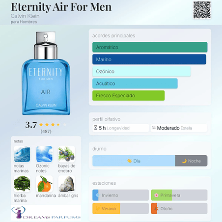 AIR FOR MEN 100 ML EDT CALVIN KLEIN 2