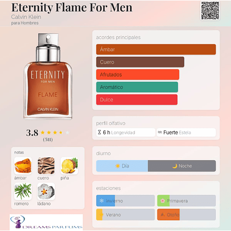 ETERNITY FLAME 100 ML EDT CALVIN KLEIN 2