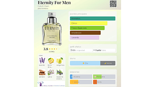ETERNITY FOR MEN 100 ML EDT CALVIN KLEIN 