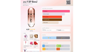 212 VIP ROSÉ 80 ML EDP TESTER CAROLINA HERRERA