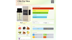 CHIC FOR MEN 100 ML EDT CAROLINA HERRERA