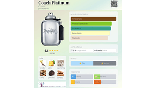 COACH MAN PLATINUM 100 ML EDP COACH