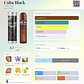 BLACK 100 ML EDT CUBA - Miniatura 3