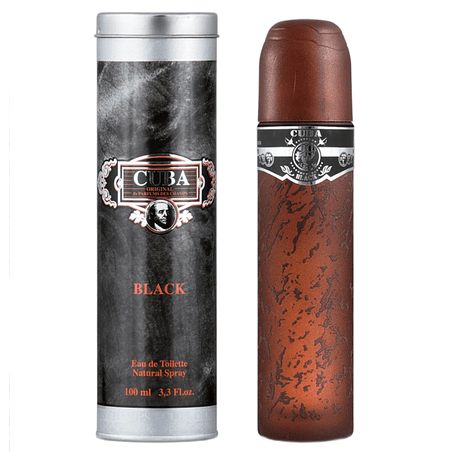 BLACK 100 ML EDT CUBA 1