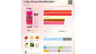 HEARTBREAKER STRASS 100 ML EDP CUBA