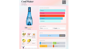 COOL WATER WOMEN 100 ML EDT DAVIDOFF