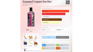 EMANUEL UNGARO FOR HER 100 ML EDP EMANUEL UNGARO