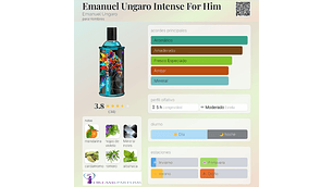 INTENSE FOR HIM 100 ML EDP EMANUEL UNGARO