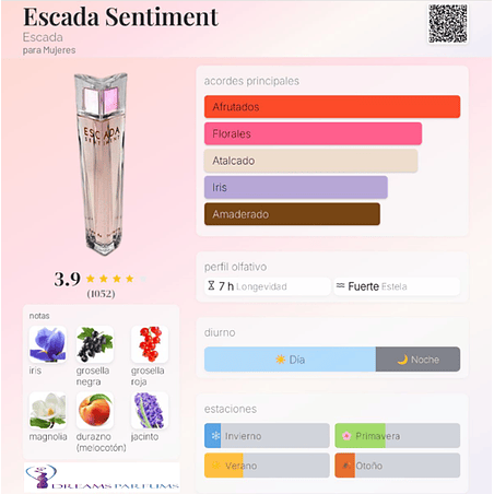 SENTIMENT 75 ML EDT ESCADA 2