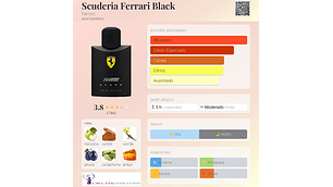 SCUDERIA FERRARI BLACK 125 ML EDT FERRARI