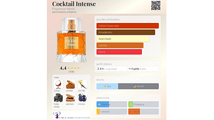 WORLD COCKTAIL INTENSE 100 ML EDP FRAGANCE WORLD