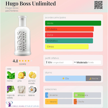 BOTTLED UNLIMITED 200 ML EDT HUGO BOSS 2