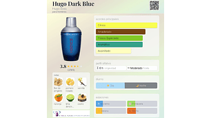 DARK BLUE 75 ML EDT HUGO BOSS