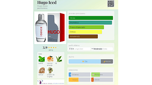 HUGO ICED 75 ML EDT HUGO BOSS