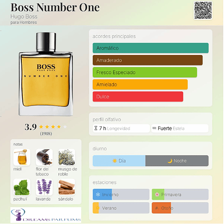 NUMBER ONE 100 ML EDT HUGO BOSS 2