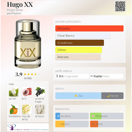 XX 100 ML EDT HUGO BOSS 2