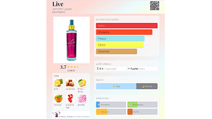 JENNIFER LOPEZ LIVE BODY MIST 240ML JENNIFER LOPEZ