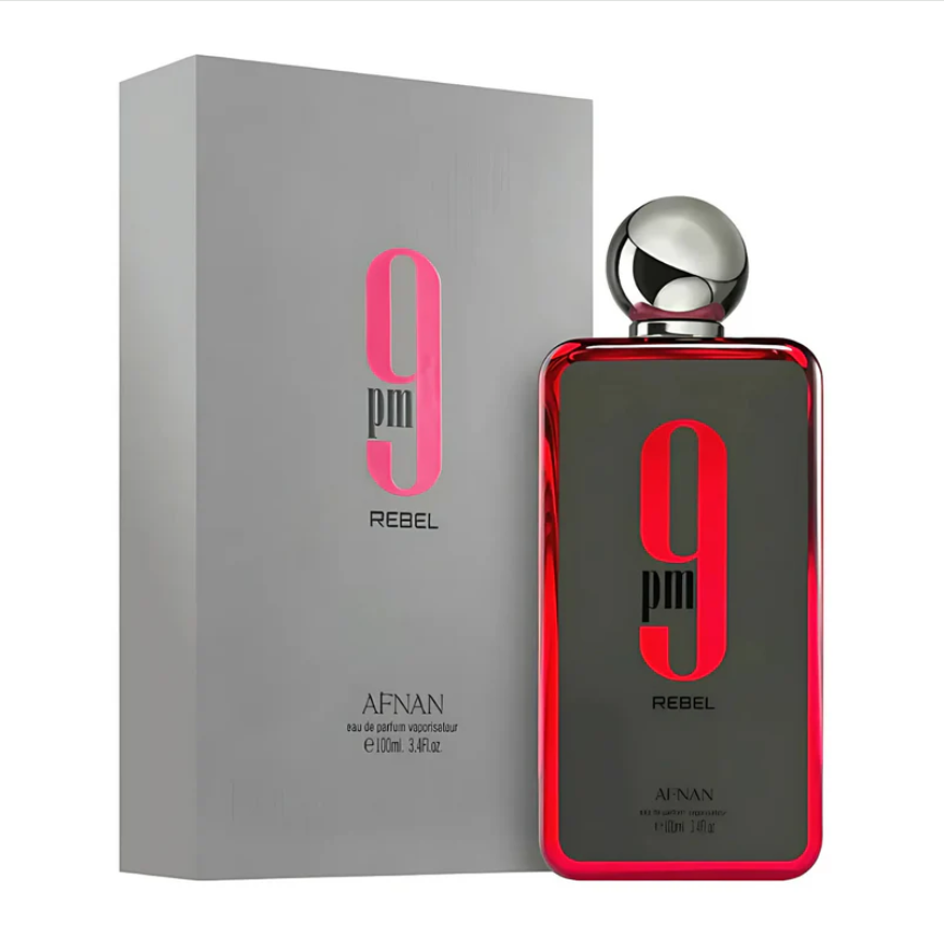 Afnan 9 PM Rebel EDP 100 ML Hombre