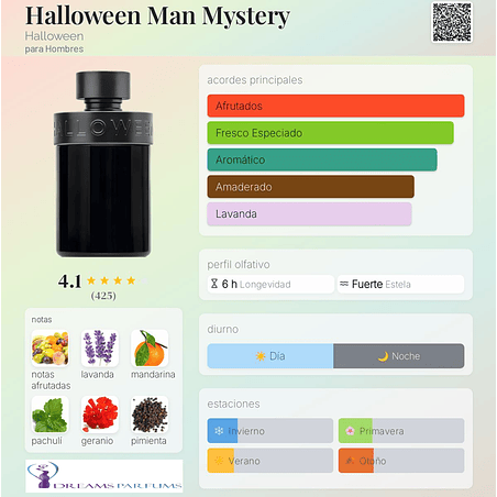 HALLOWEEN MYSTERY 125ML EDP JESUS DEL POZO  2