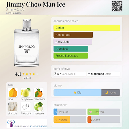 MAN ICE 100 ML EDT JIMMY CHOO 2