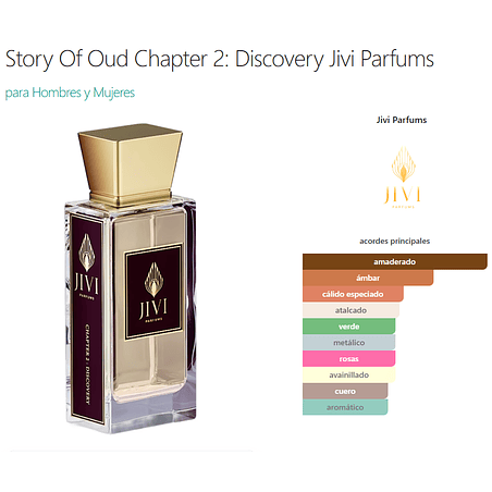 PARFUMS STORY OF OUD CHAPTER 2: DISCOVERY 100 ML EDP JIVI 2